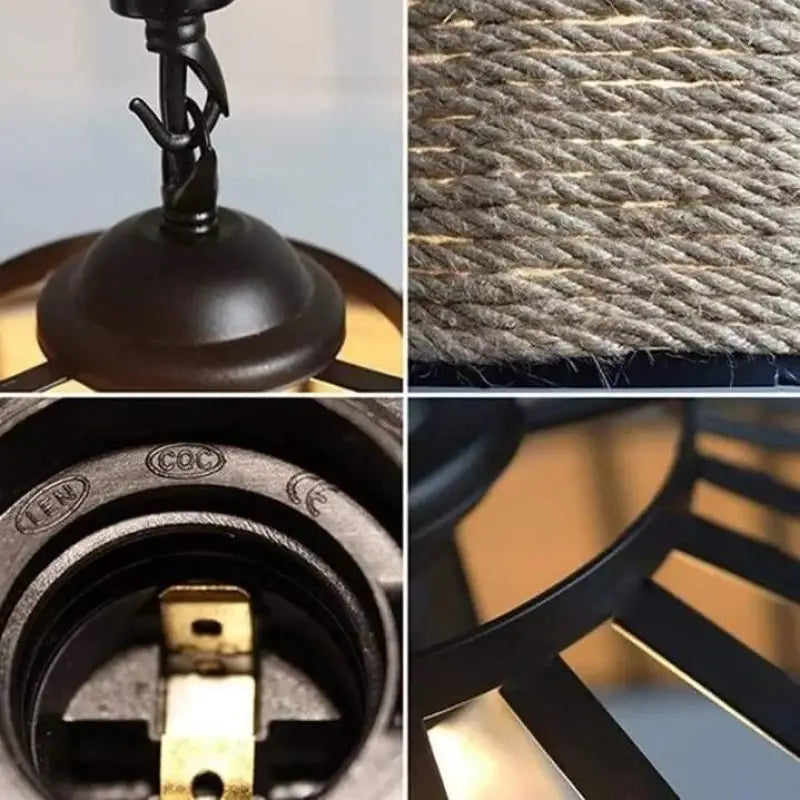 Suspension Vintage Industriel Luminaire Ombrelle