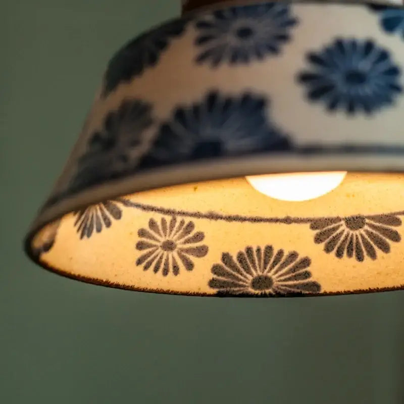 IWHD 2024 New Style Nordic Modern LED Pendant Lights Fixtures 4W Bedroom Dinning Living Room Ceramic Beside Lamp