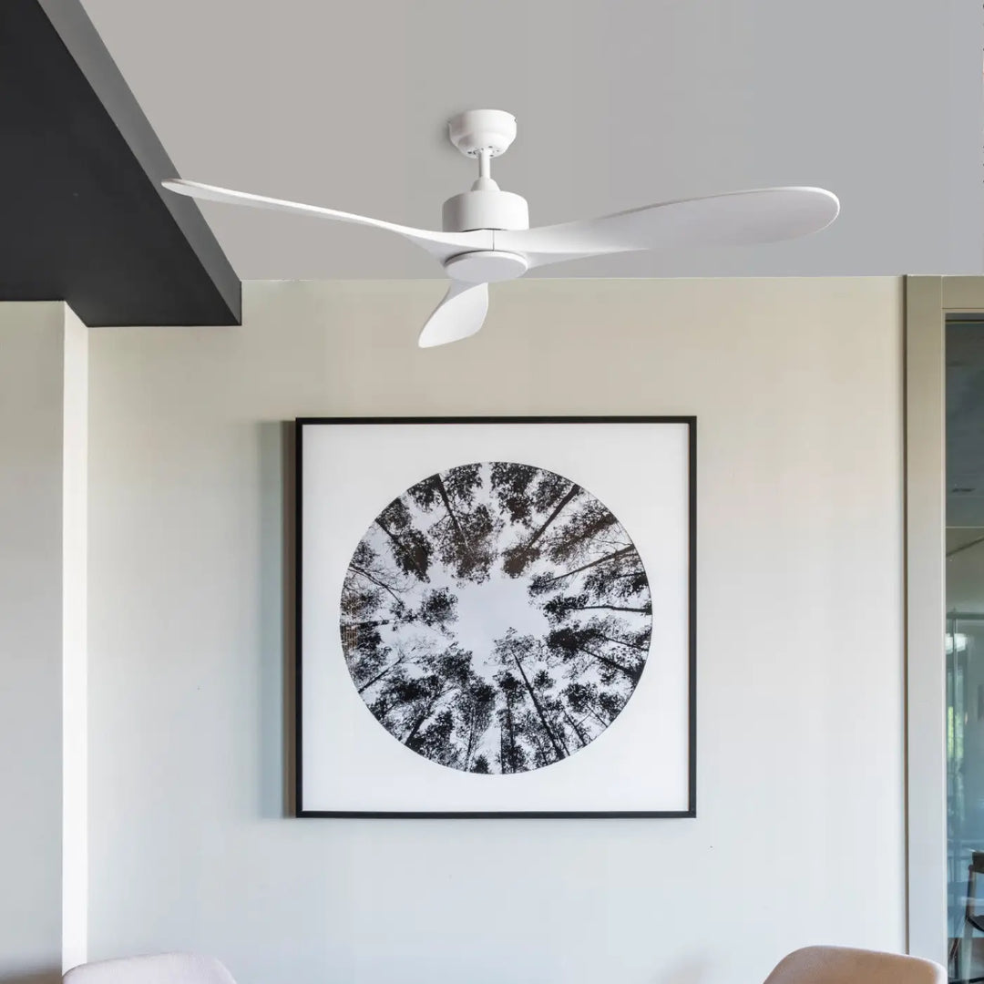 Ventilateur de plafond Luzon dans un intérieur