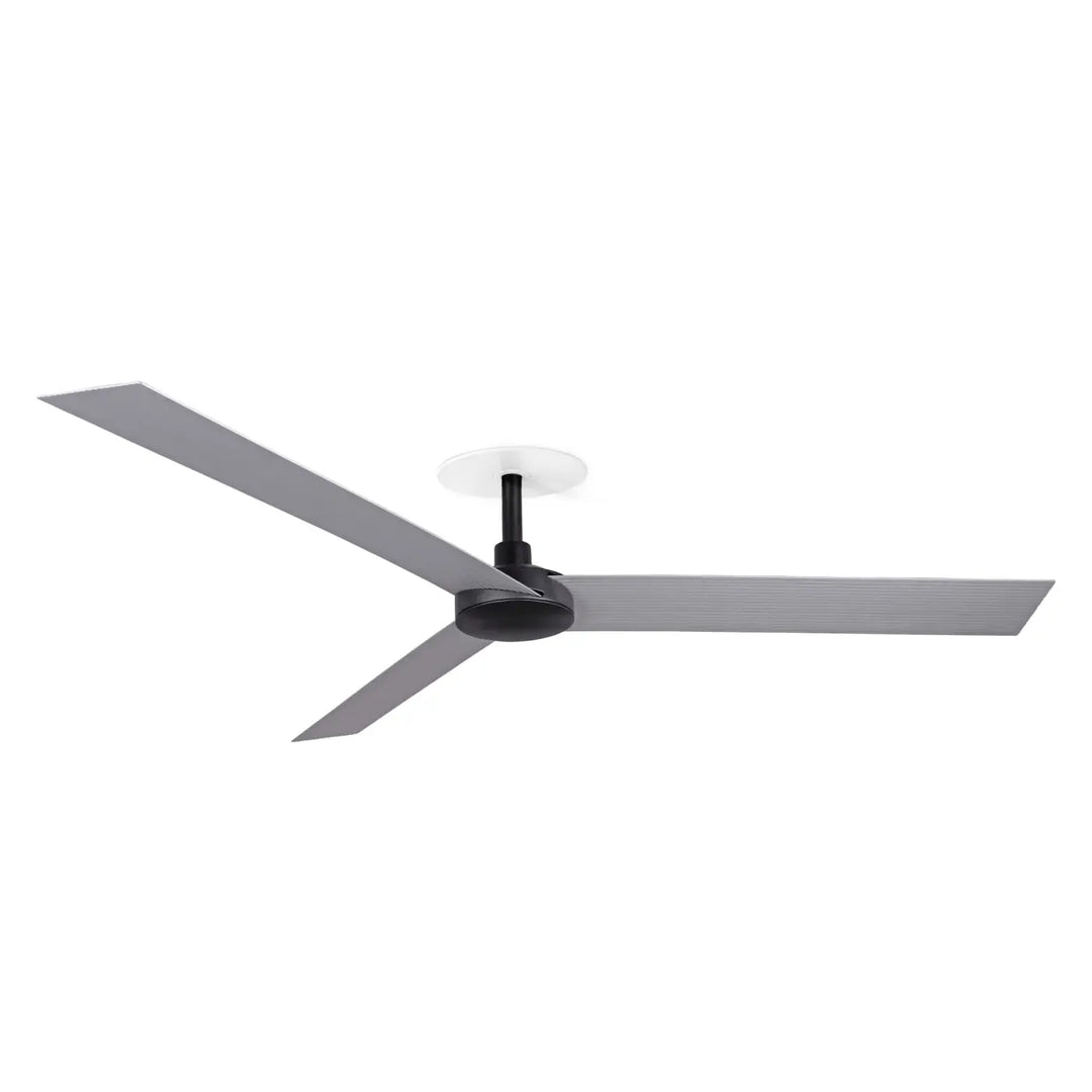 Ventilateur de plafond Cruiser 160 cm encastré aux pales aluminium de Faro Barcelona