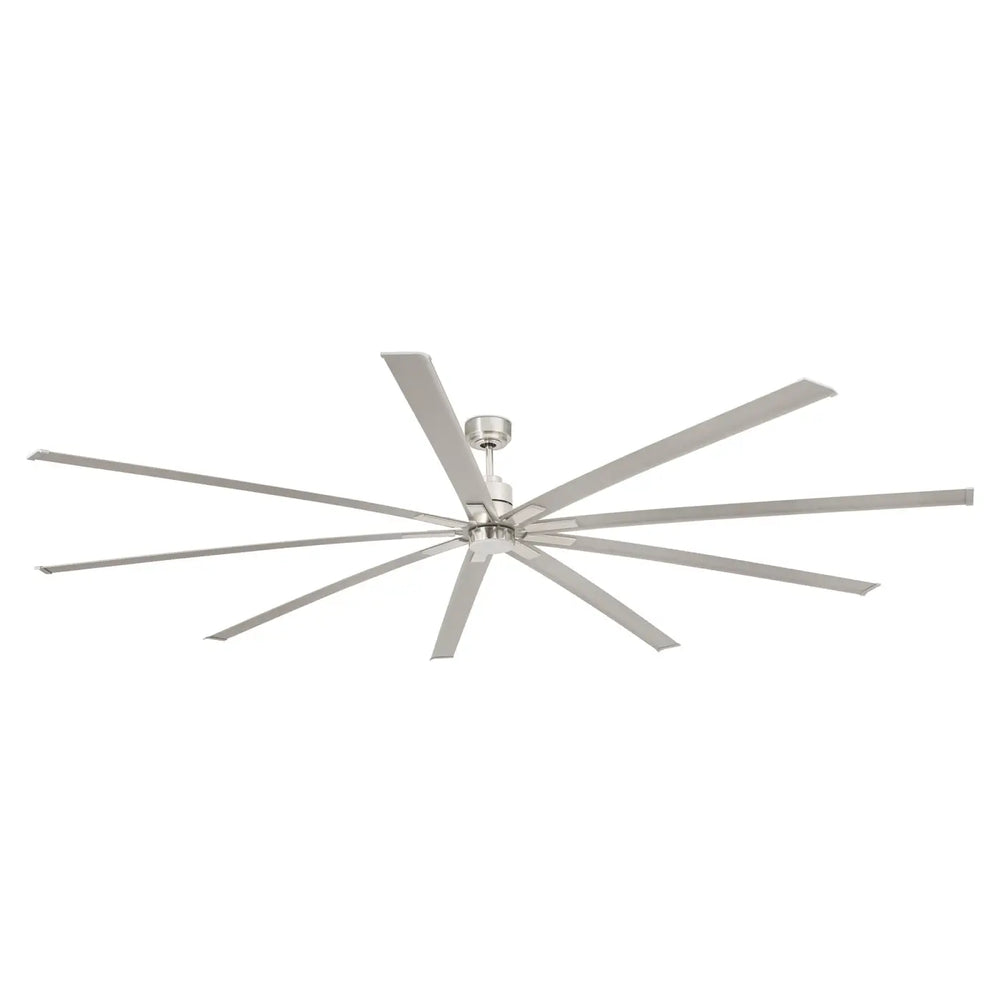 Ventilateur de plafond Manhattan nickel satiné de Faro Barcelona